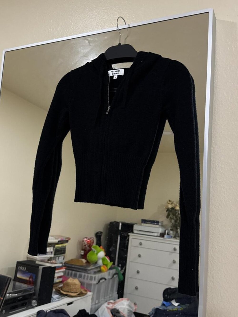 Frankies Bikinis Women's Black Jumper